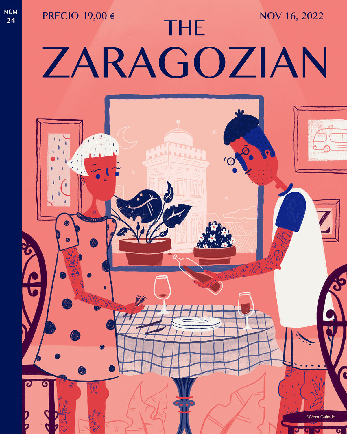 The Zaragozian Illustrated Vera Galindo