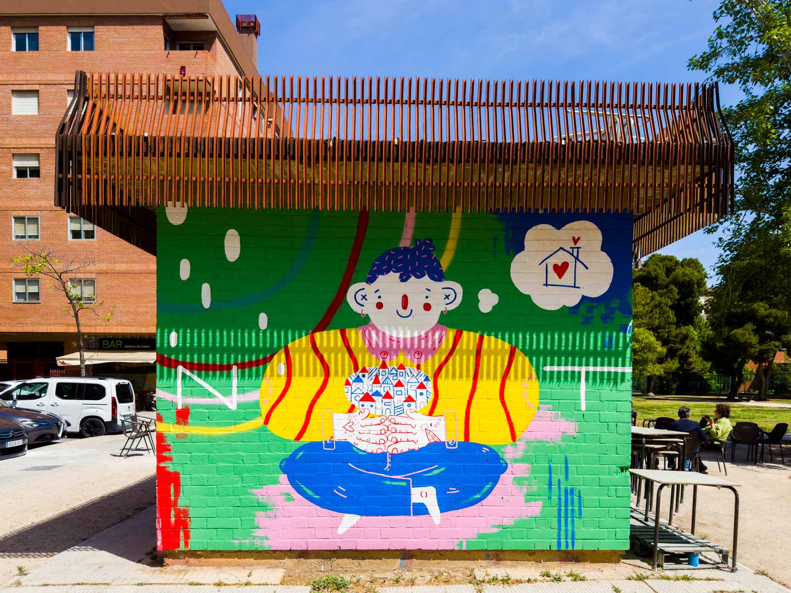 Do not Play Around - Sostenibilidad - Asalto + Endesa + Vera Galindo + Muralismo La Almozara, Zaragoza