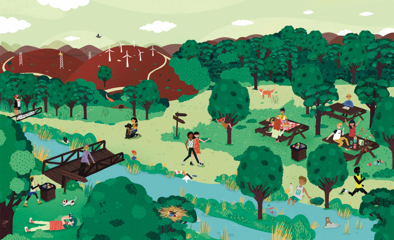 Ecoaula de la Alfranca - Trazacultura - Vera Galindo - Espacio natural protegido situado en Pastriz