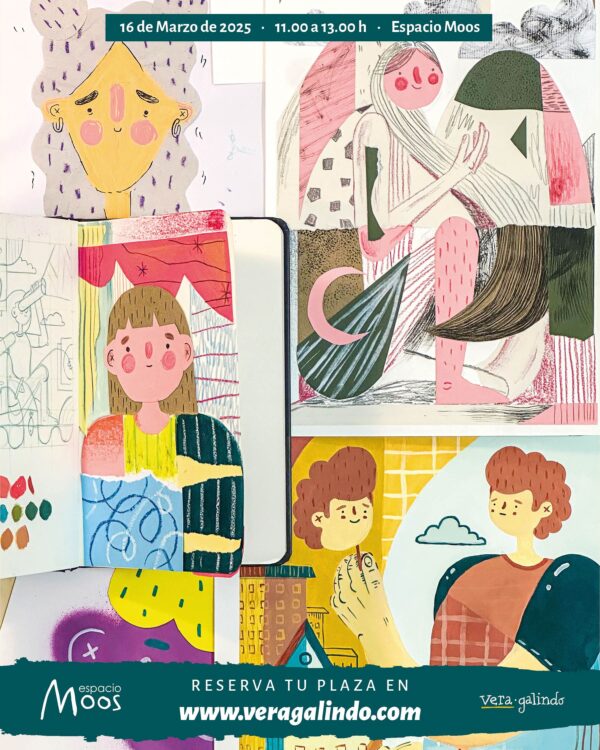 Taller de ilustración. Creación y juego con técnicas experimentales.