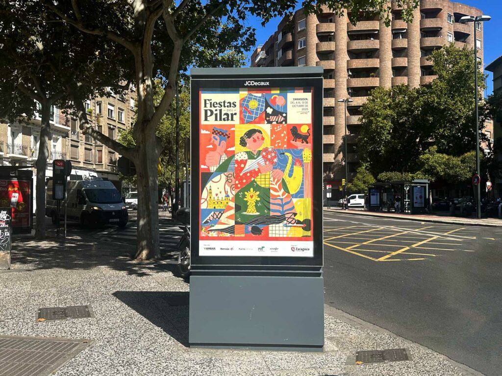 Postal Fiestas del Pilar